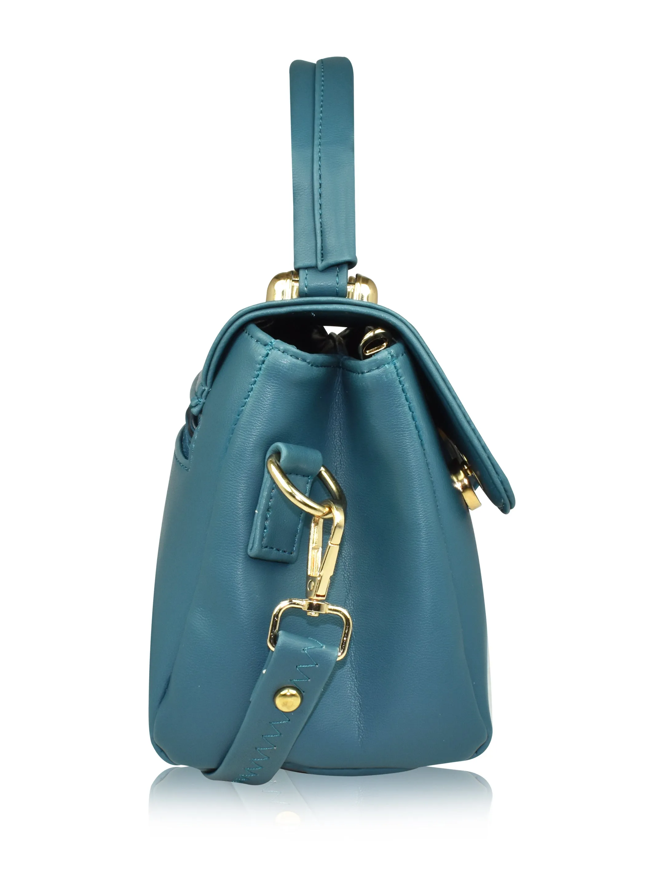 QIARRA Zip Over Sling Bag for Women VB8008