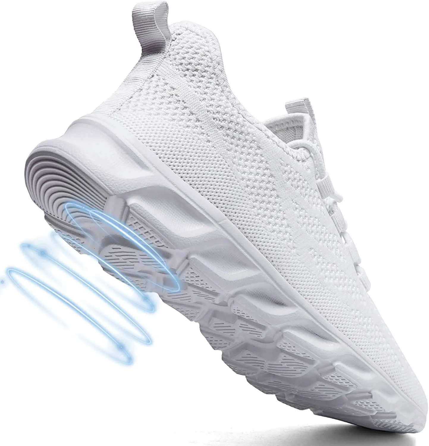 QIJGS Mens Running Shoes Tennis for Men Fashion Workout Athletic Gym Mesh Lightweight Sports Casual Sneakers