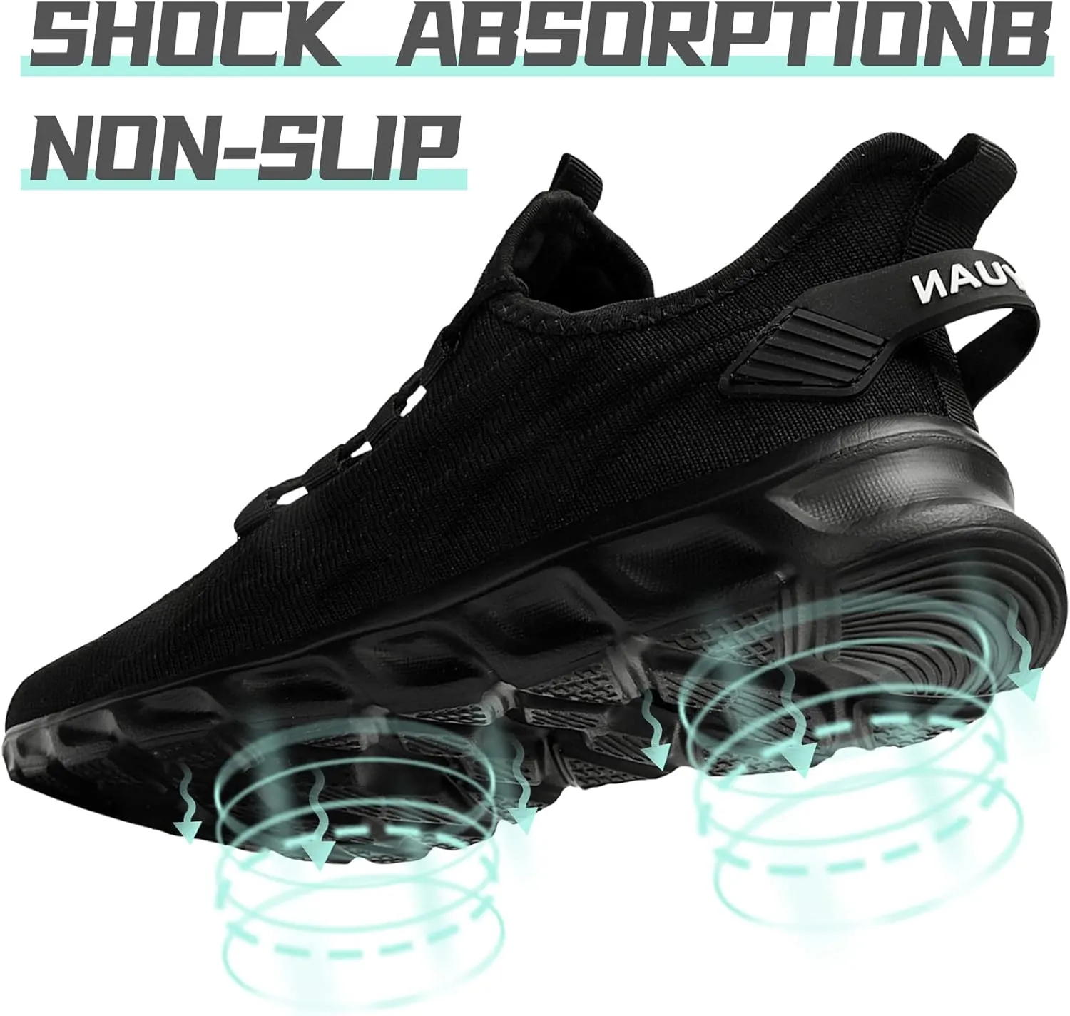 QIJGS Running Shoes for Men Gym Tennis Athletic Mesh Sneakers Lightweight Sports Fashion Workout Casual Shoes