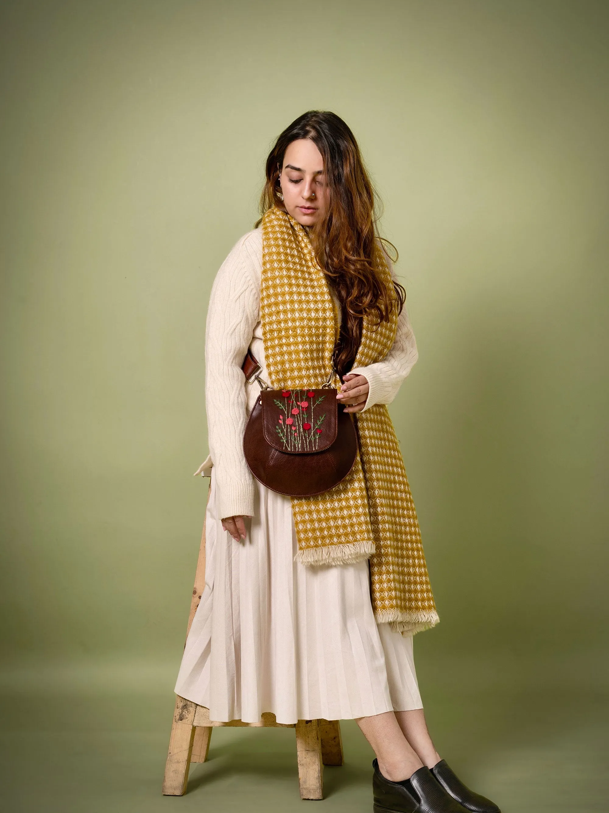 Red Rosebud Bianca Sling Bag