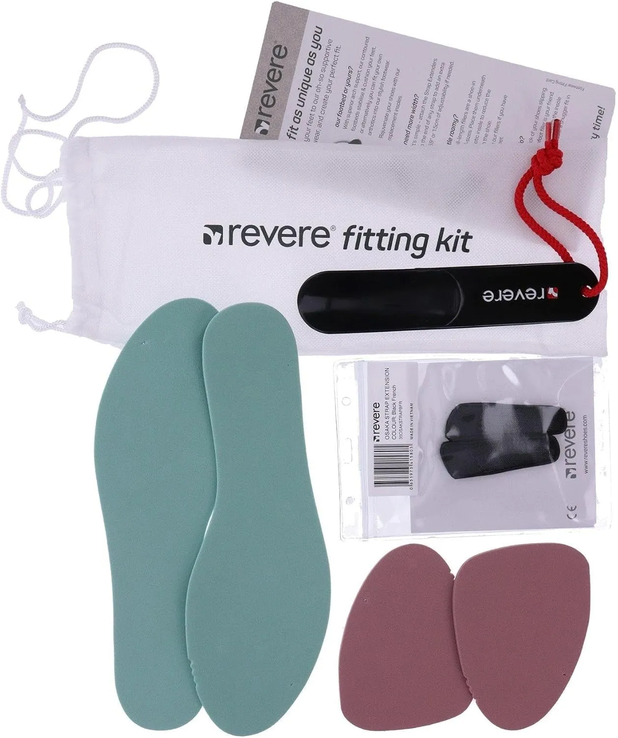 Revere Osaka Mary Jane - Premium Leather - Orthotic-Friendly Removable Insoles - Adjustable Strap - Arch Support - Stylish Wedges for All-Day Comfort