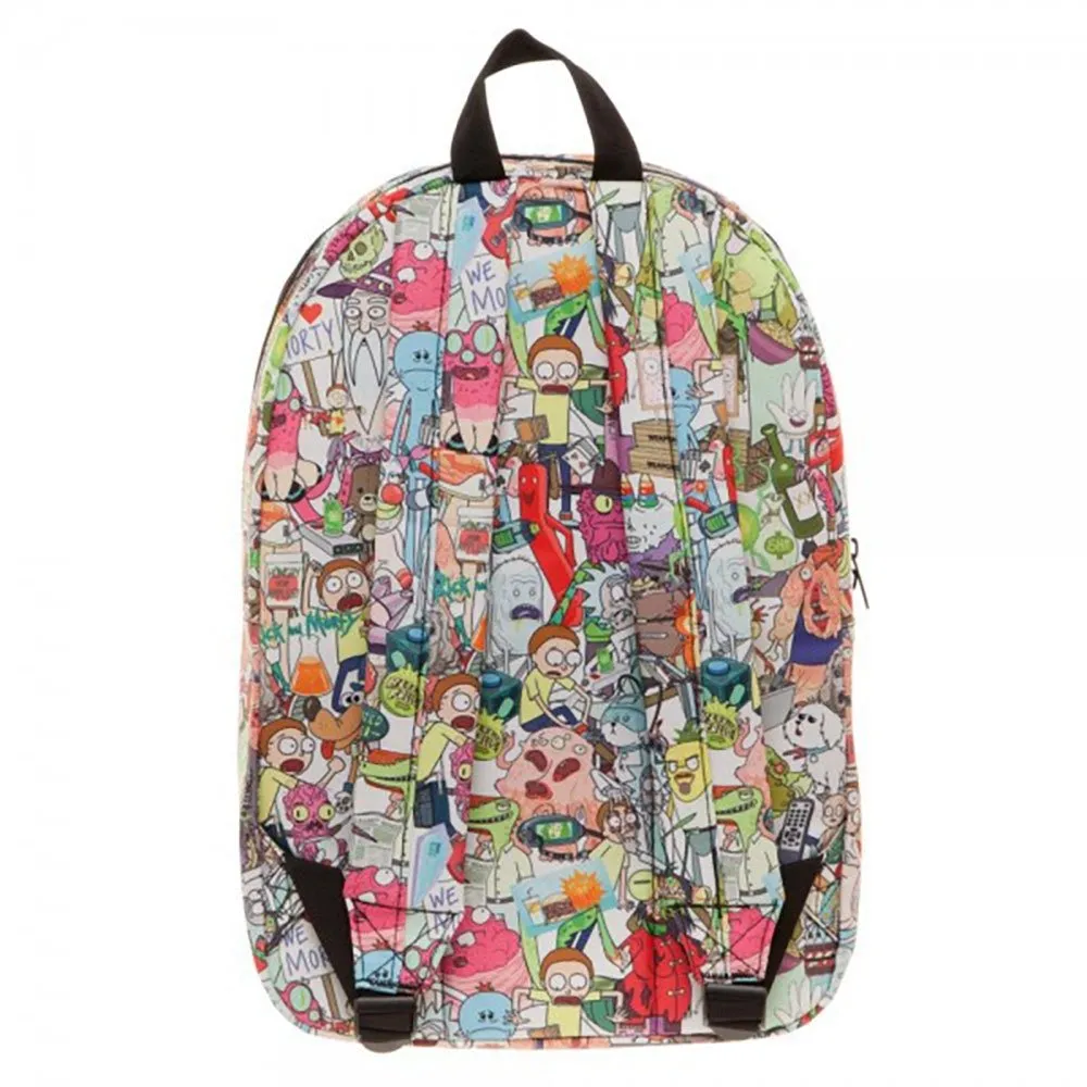 Rick and Morty Sublimated Backpack