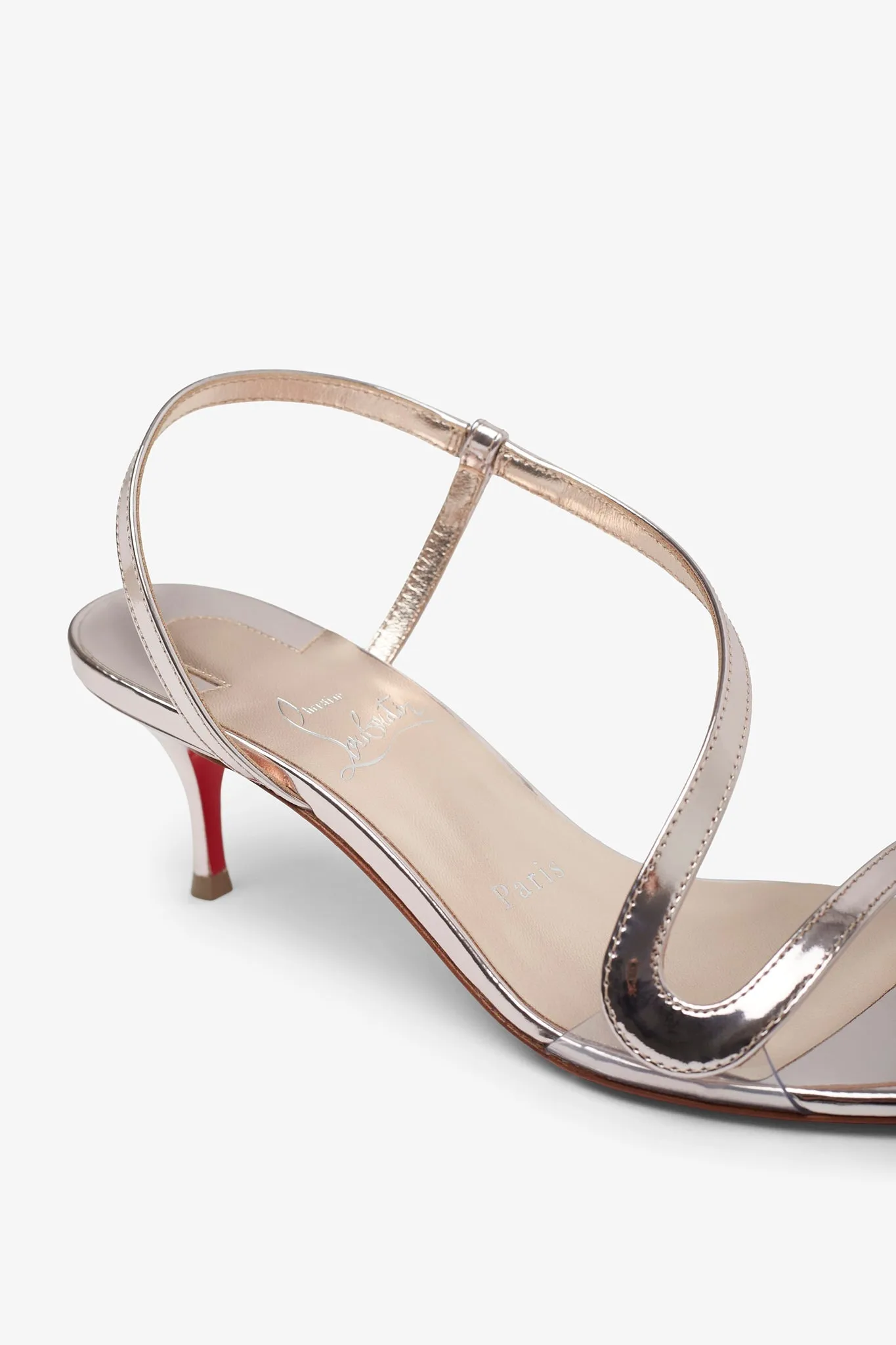 Rosalie 55 metallic sandals