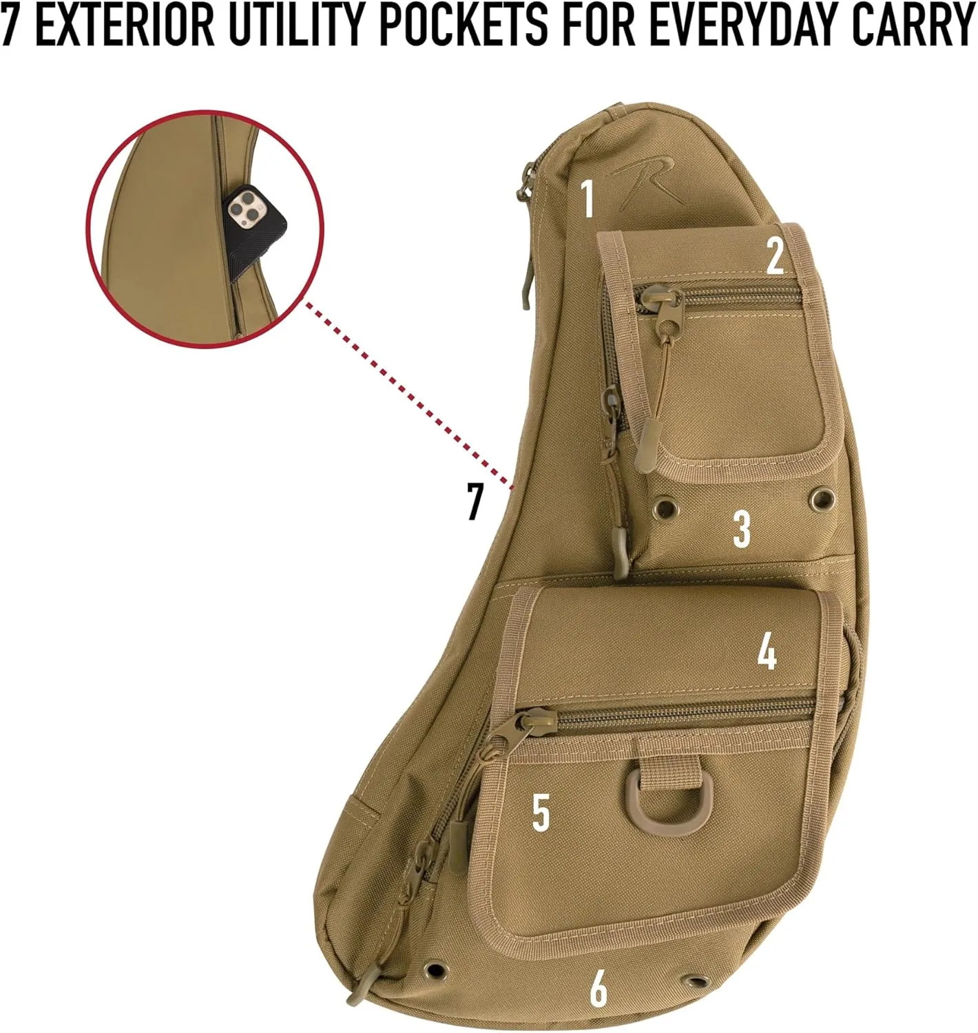 Rothco 25983: Tactical Crossbody Bag