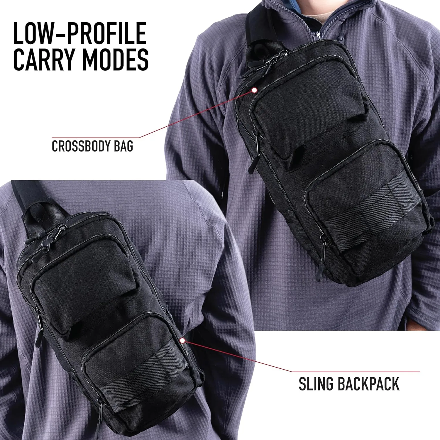 Rothco 41110: Tactical Traveler Sling Bag