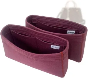SAMORGA (1-120/ LV-Montaigne-BB) Bag Organizer for LV Montaigne BB – A Set of 2 2mm Wine