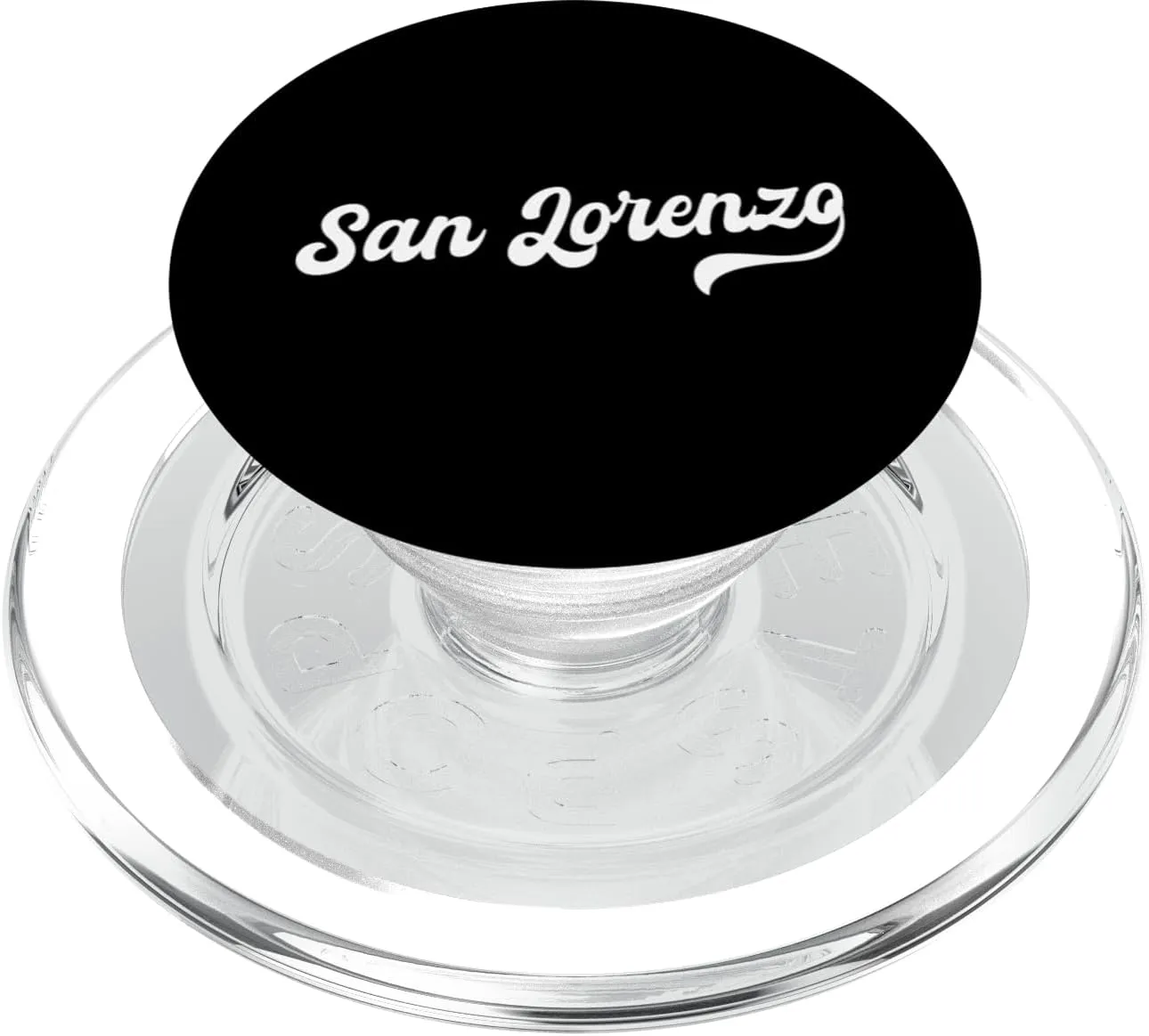 San Lorenzo Lettering Paraguay City PopSockets PopGrip for MagSafe