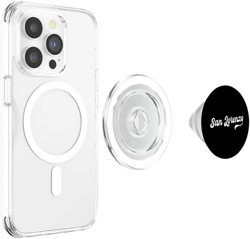 San Lorenzo Lettering Paraguay City PopSockets PopGrip for MagSafe
