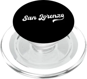 San Lorenzo Lettering Paraguay City PopSockets PopGrip for MagSafe