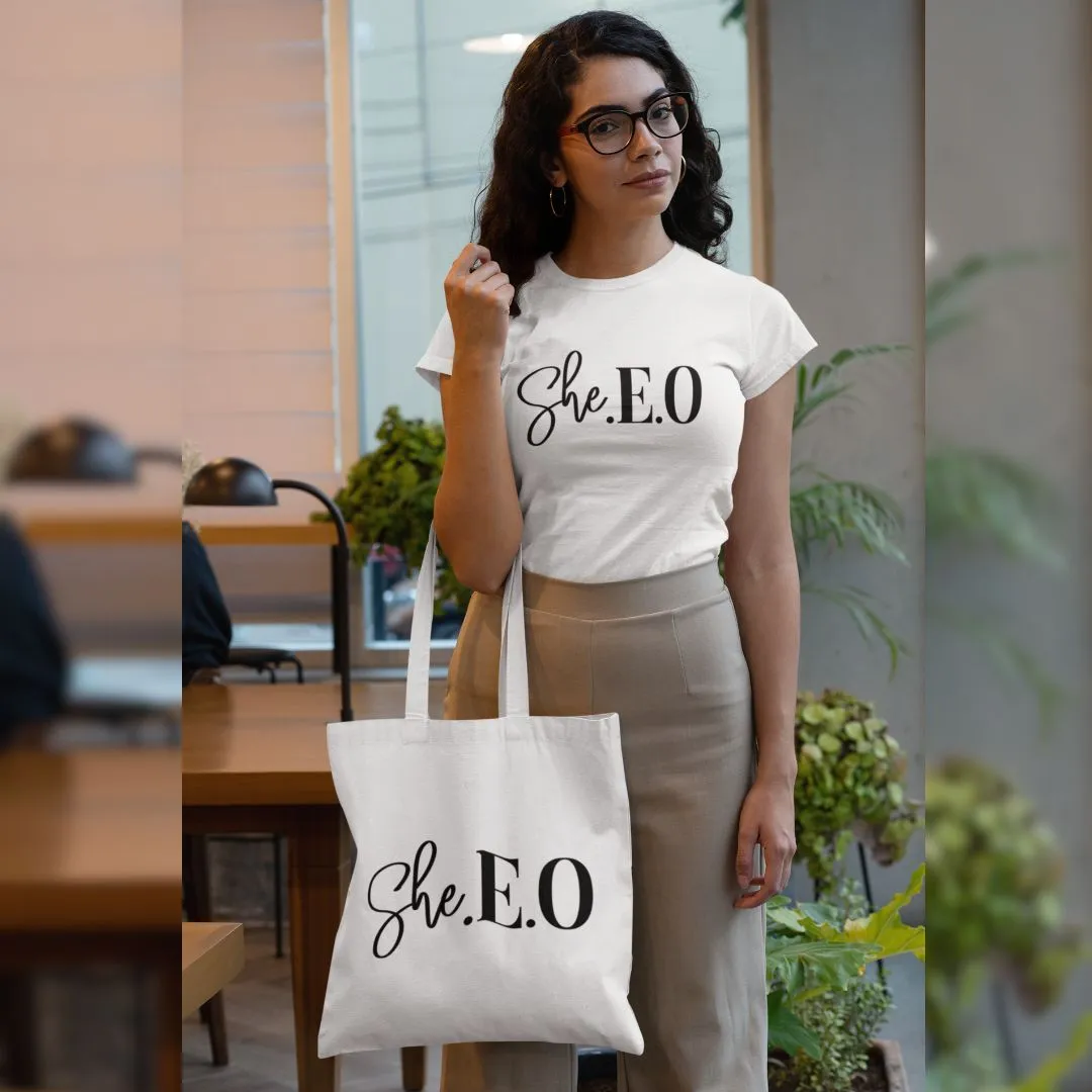 She.E.O Tote Bag