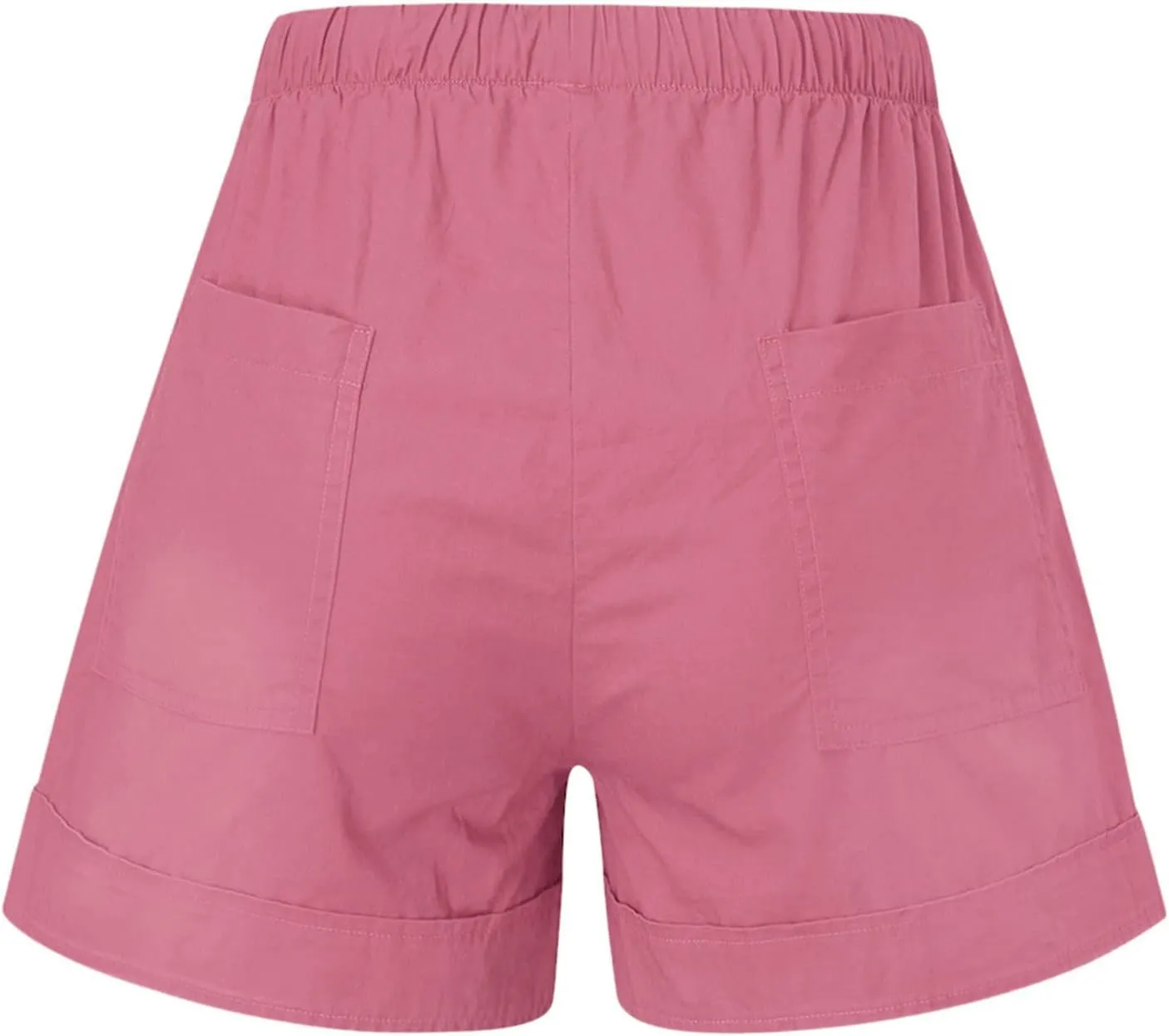 Shorts for Women 2024 Drawstring High Waisted Summer Bermuda Shorts Soft Trendy Lounge Shorts Beach Vacation Shorts