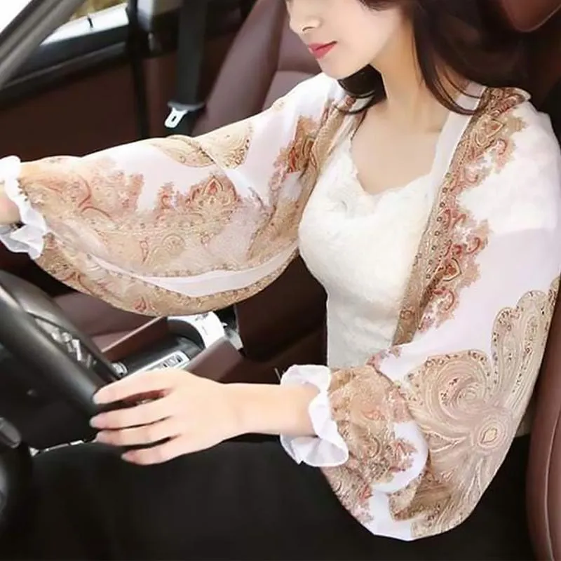 Sleeve Shawl Sunproof End-to-end encryption Breathable Fraud-proof Ultralight