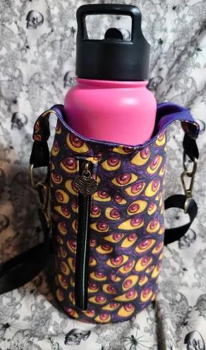 Slim Wall of Eyes Waterbottle Sling CLEARANCE