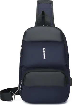 Sling Bag for Men Crossbody Bag Men Women Mens Crossbody Bag Shoulder Bag for Men Women Pu Leather Anti-Theft Bag for Men
