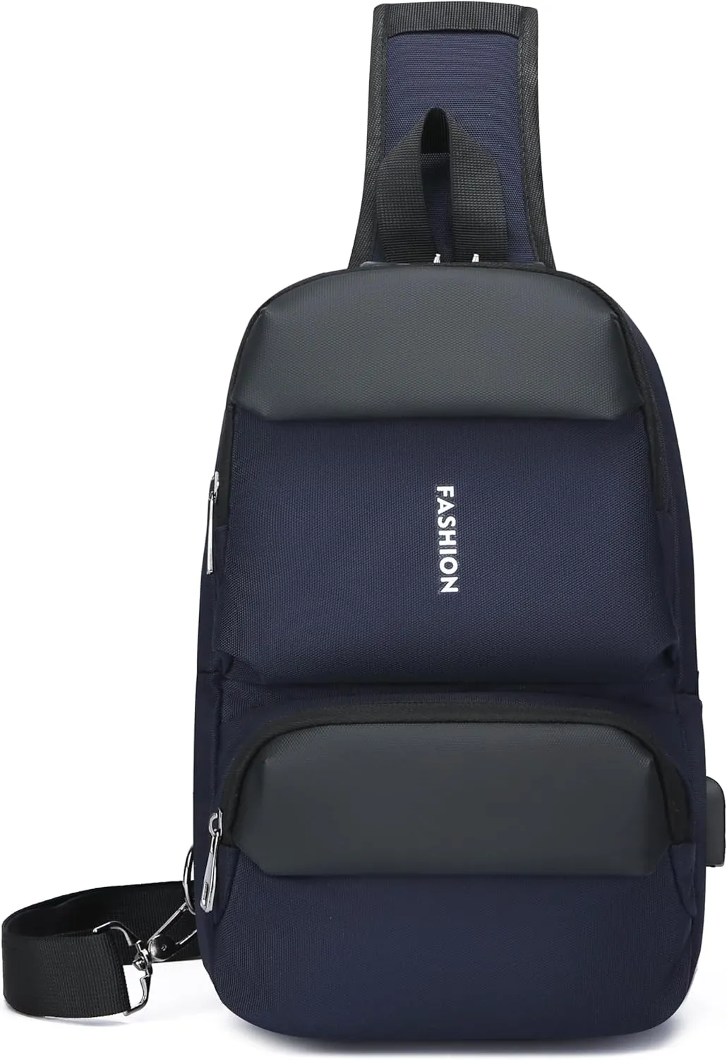 Sling Bag for Men Crossbody Bag Men Women Mens Crossbody Bag Shoulder Bag for Men Women Pu Leather Anti-Theft Bag for Men