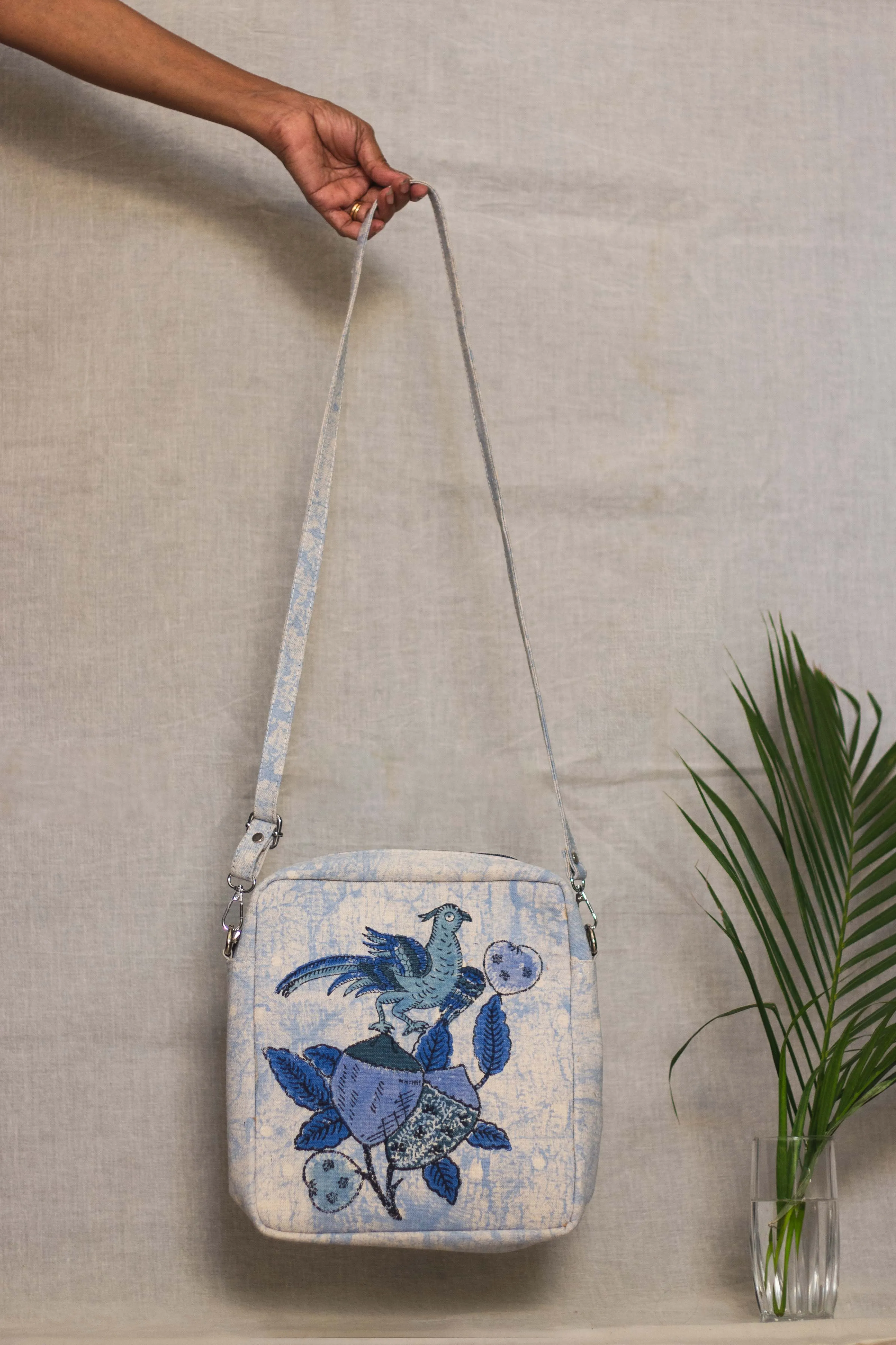 Sling Bag Tree of Life • Blue