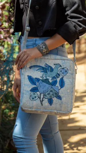 Sling Bag Tree of Life • Blue