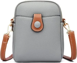 Small Leather Crossbody Bag for Women - Phone Purse and Cross Body Bag