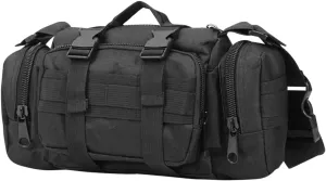 Small Shoulder Bag Sling Crossbody Outdoor Fanny Pack for Travel Hiking