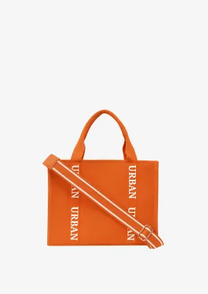 SMALL URBAN TOTE  BRIGHT ORANGE