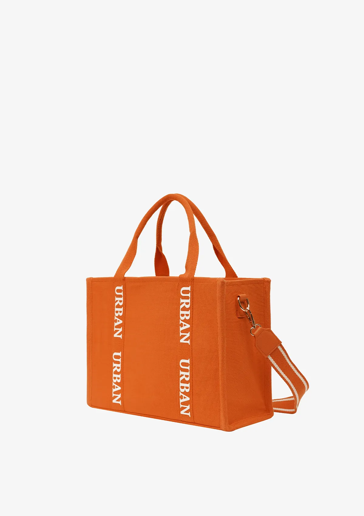 SMALL URBAN TOTE  BRIGHT ORANGE