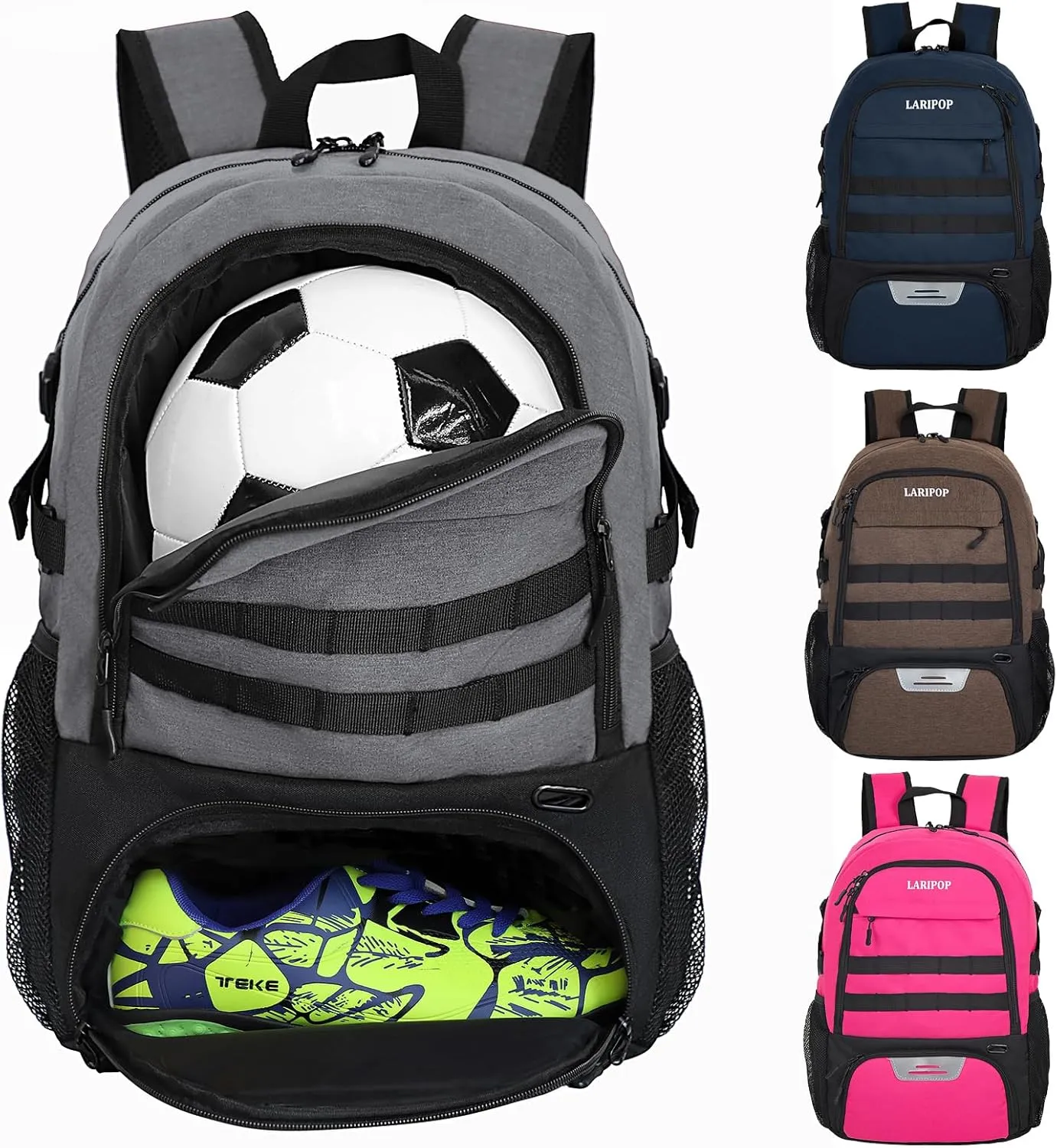 Soccer Backpack,Basketball Backpack for Basketball Accessories Training Equipment Fits Volleyball,Soccer,Sports Gifts