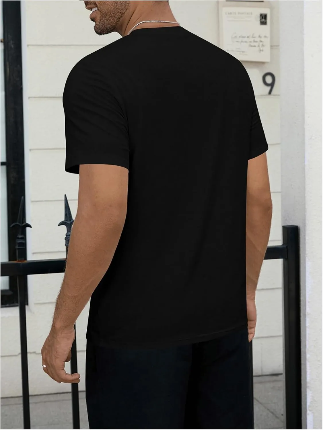 SOLY HUX Men's Graphic Tees Crew Neck T Shirts Short Sleeve T-Shirts Casual Summer Streetwear