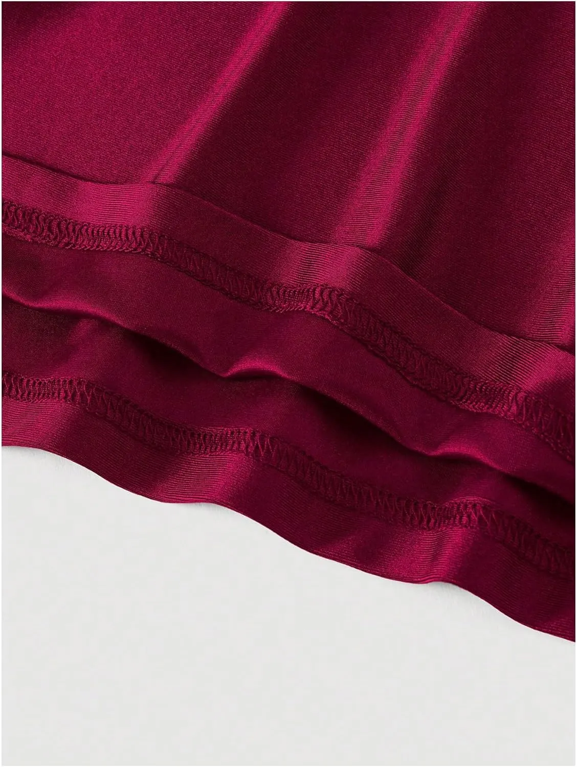 SOLY HUX Women's Sleeveless Cami Dress Spaghetti Strap Ruched A Line Flared Elegant Long Dresses