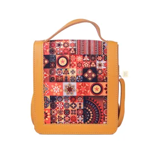 Spectrum Mustard Crossbody Bag