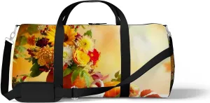 Sports Gym Bag for Women and Men Waterproof African Lion Duffel Bag Lightweight Carryon Traveling Boarding Gripsack