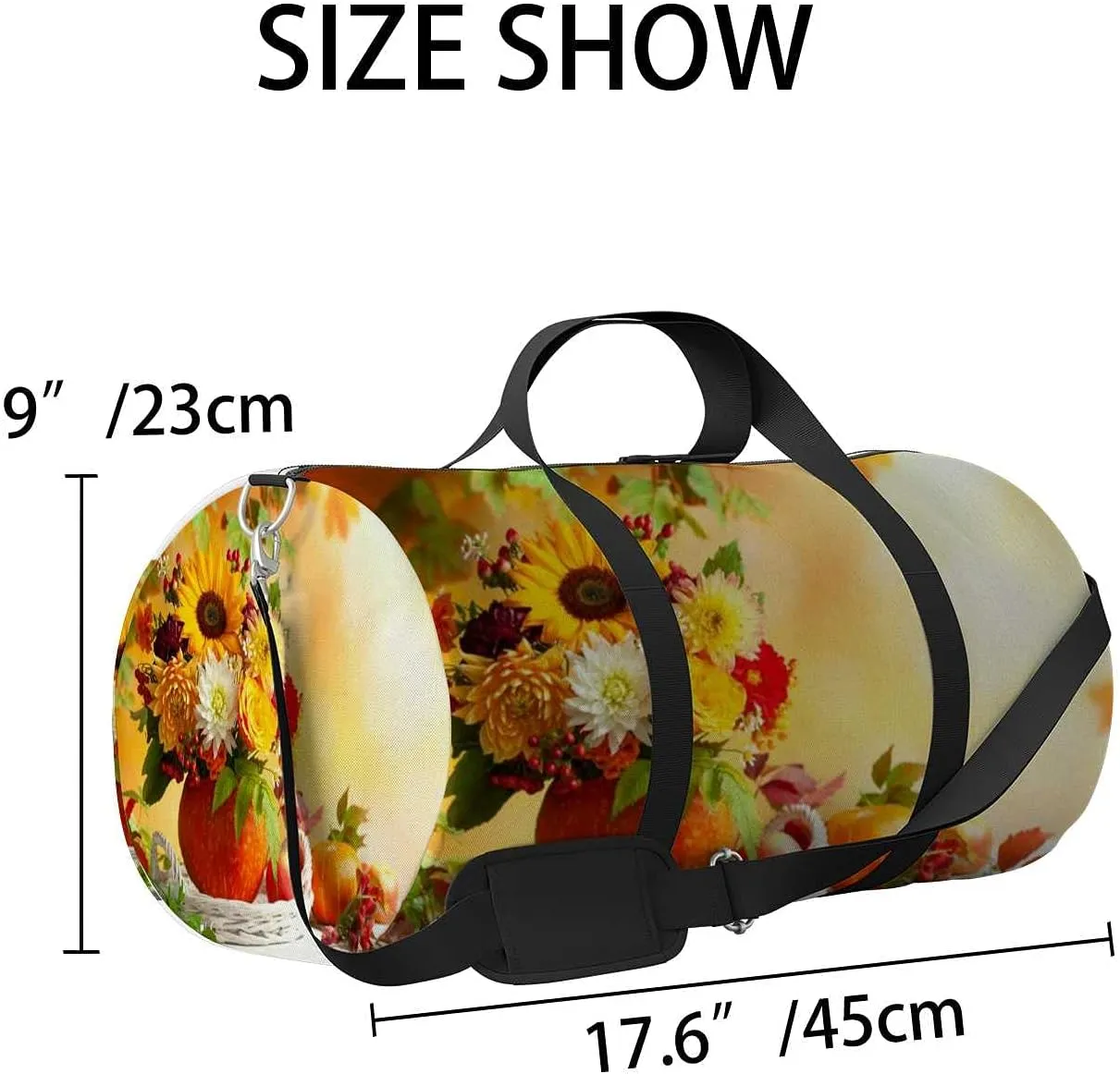 Sports Gym Bag for Women and Men Waterproof African Lion Duffel Bag Lightweight Carryon Traveling Boarding Gripsack