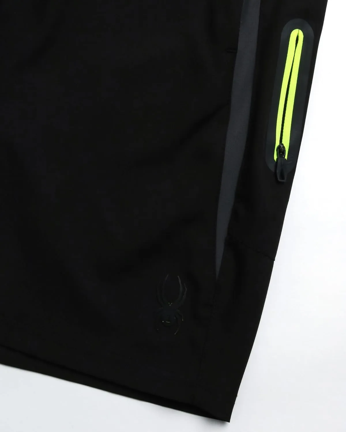 Spyder Men's Active Shorts - Athletic Performance Gym Shorts with Mesh Liner - 8" Inseam Running Shorts, Zip Pockets (S-XL)