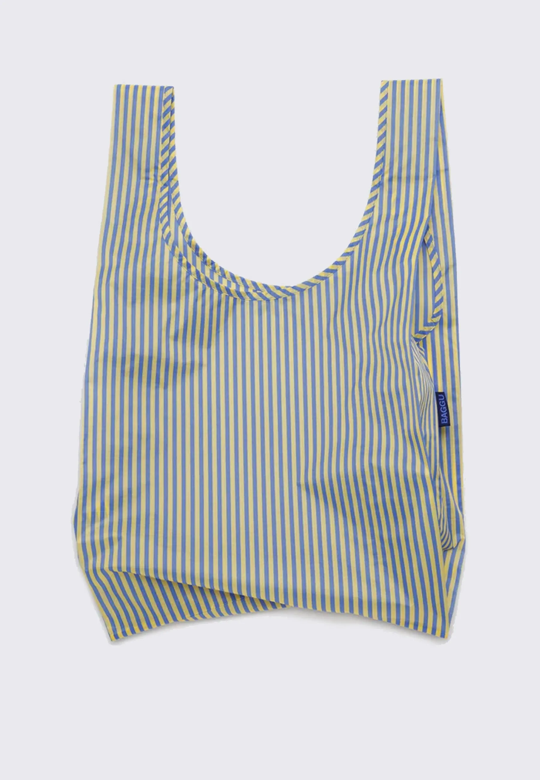 Standard Baggu - Blue Thin Stripe