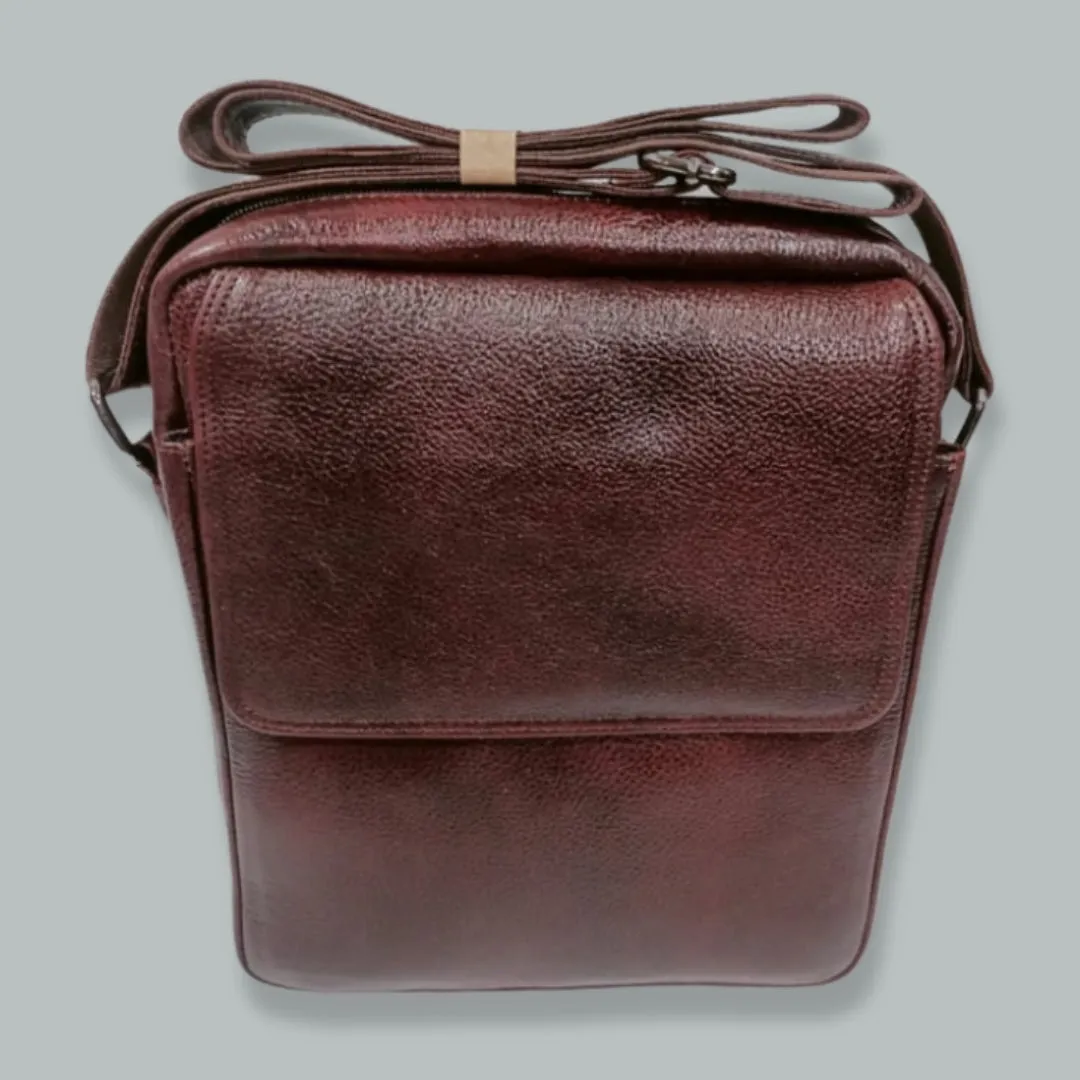Starco Genuine Leather Sling Crossbody Bag-2