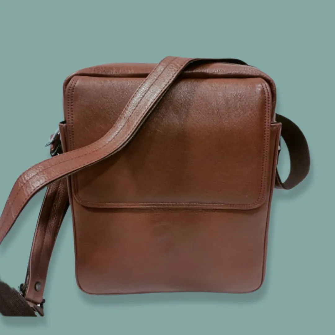 Starco Genuine Leather Sling Crossbody Bag-2