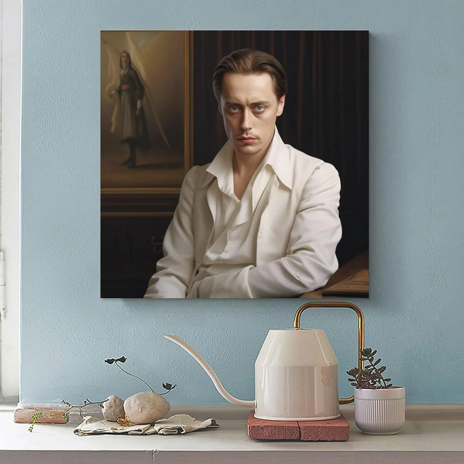 Steven Buscemi Poster (12) Home Decor Poster Wall Art Hanging Picture Print Bedroom Decorative Painting Posters Room Aesthetic 12x12inch(30x30cm)