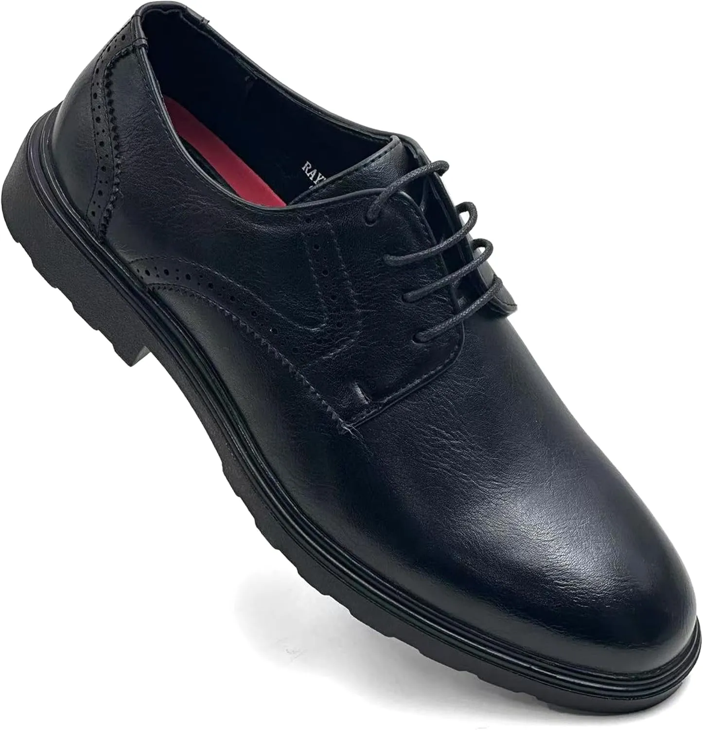 Stylish & Comfort Men’s Business Casual Dress Shoes - Classic Oxford Derby Shoes, Lightweight and Comfortable for Formal and Everyday Wear