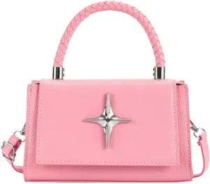 Stylish Small Square Handbag PU Shoulder Bag Elegant & Versatile Crossbody Bag Minimalists for Fashionable Women
