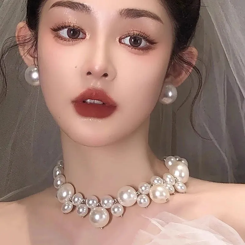 Stylish Vintage Pearl Earrings