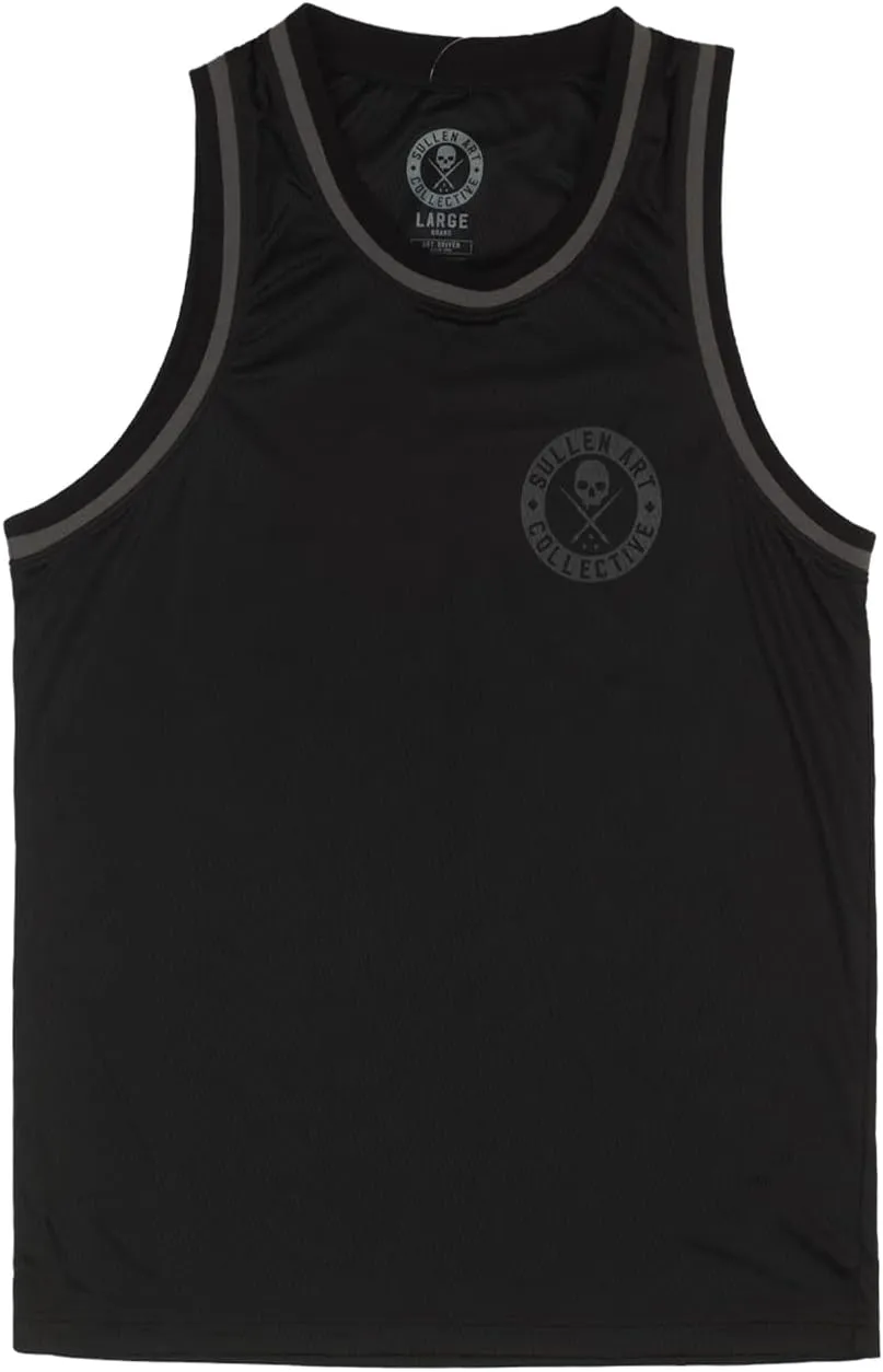 Sullen Men's BOH Tattoo Lifestyle Graphic Art Sleeveless Breathable Arm Ribbed Jersey Tank Top