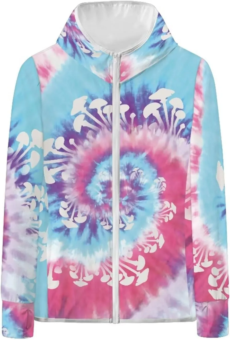 Summer Long Sleeves Sun Shirt,Women UPF 50  Sunshirt with Hooded