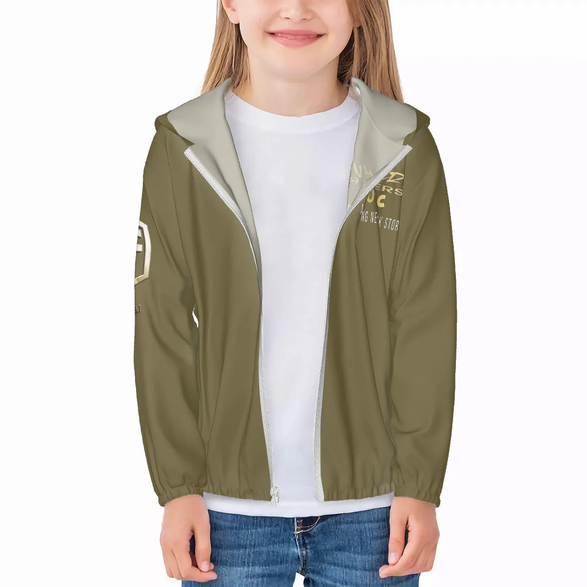 Sun Zipper Lightweight Instant access Kids HC_F2 Hsm Hoodie Artistic Protective