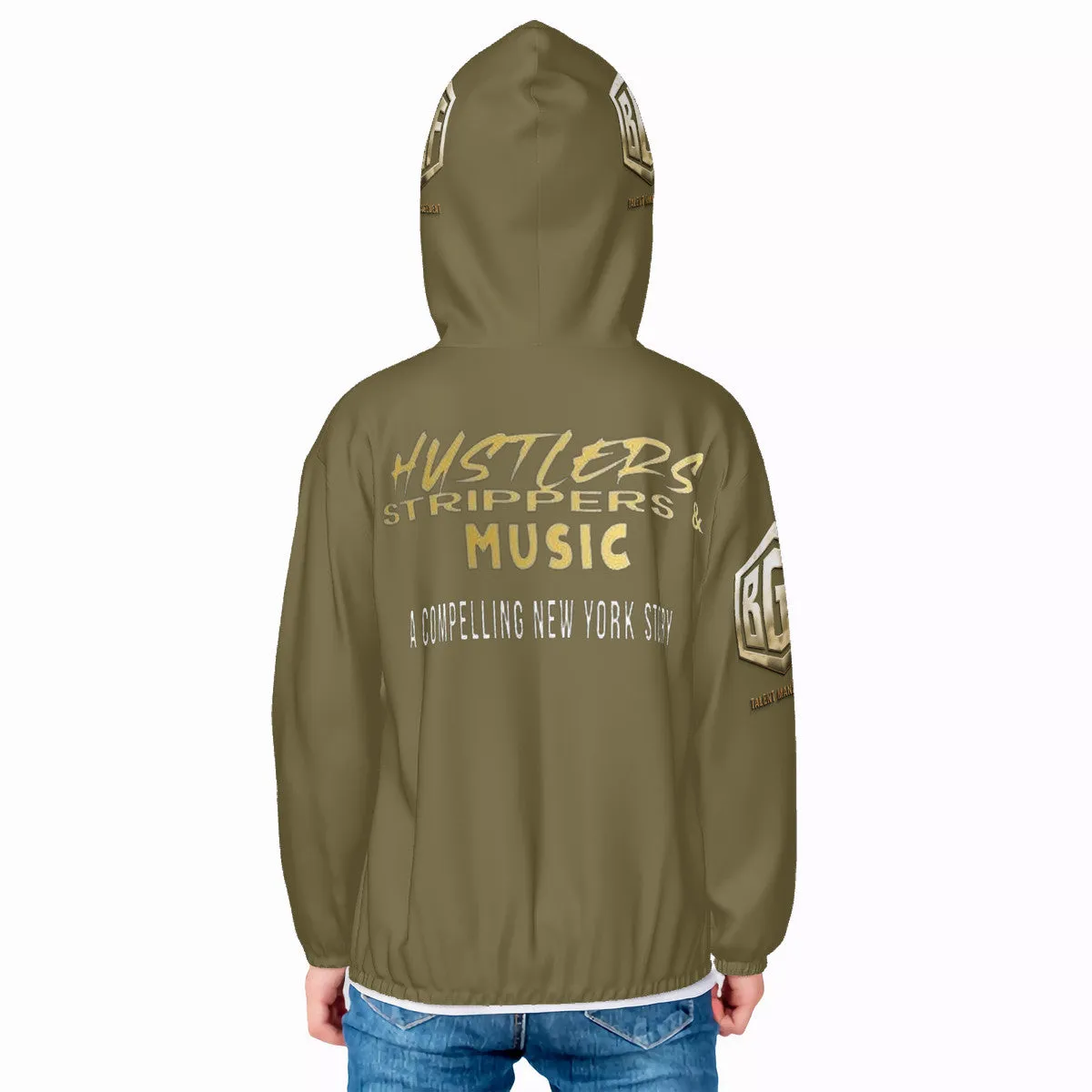Sun Zipper Lightweight Instant access Kids HC_F2 Hsm Hoodie Artistic Protective