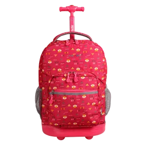 Sunrise Rolling Backpack (18 Inch) in Fox - Final Sale