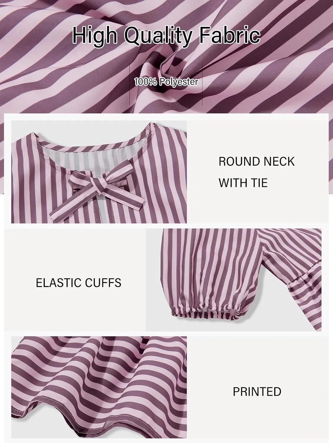Tankaneo Womens Tie Front Tops Summer Peplum Babydoll Puff Short Sleeve Blouse Cute Cotton Shirts