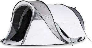 Tent for Camping Automatic Pop Up Camping Tent 3 4 5 Person with Double Layer Waterproof for Family Hiking Mountaineering Large Space for Picnic Outdoors
