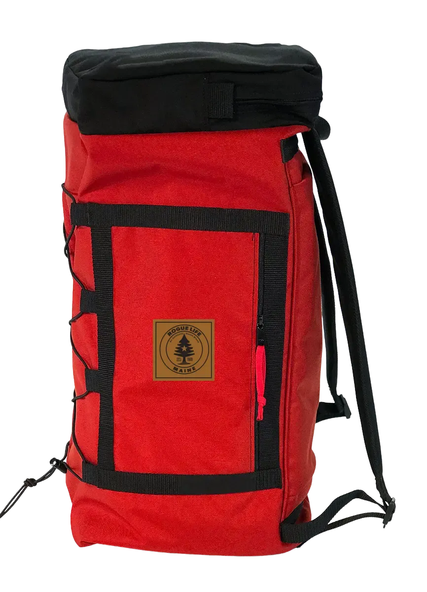 The Getaway Hybrid Backpack 50L - Red