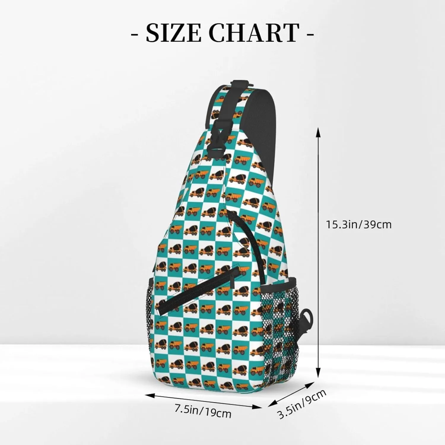 Topical Flowers Palm Leaves Crossbody Bag Adjustable Sling Bag Casual Chest Bags Travel Shoulder Backpack