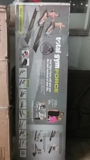 Total Gym Force Home Gym - Over 60 Exercises - Black