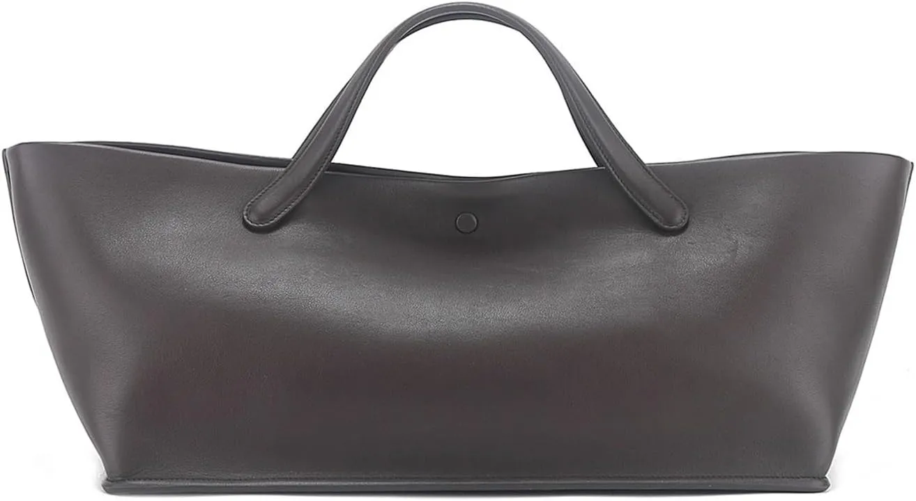 Tote Bag for Women,Genuine Leather Top Handle Handbag, Large Fashion Satchels, Lightweight Casual Hobo Purse.